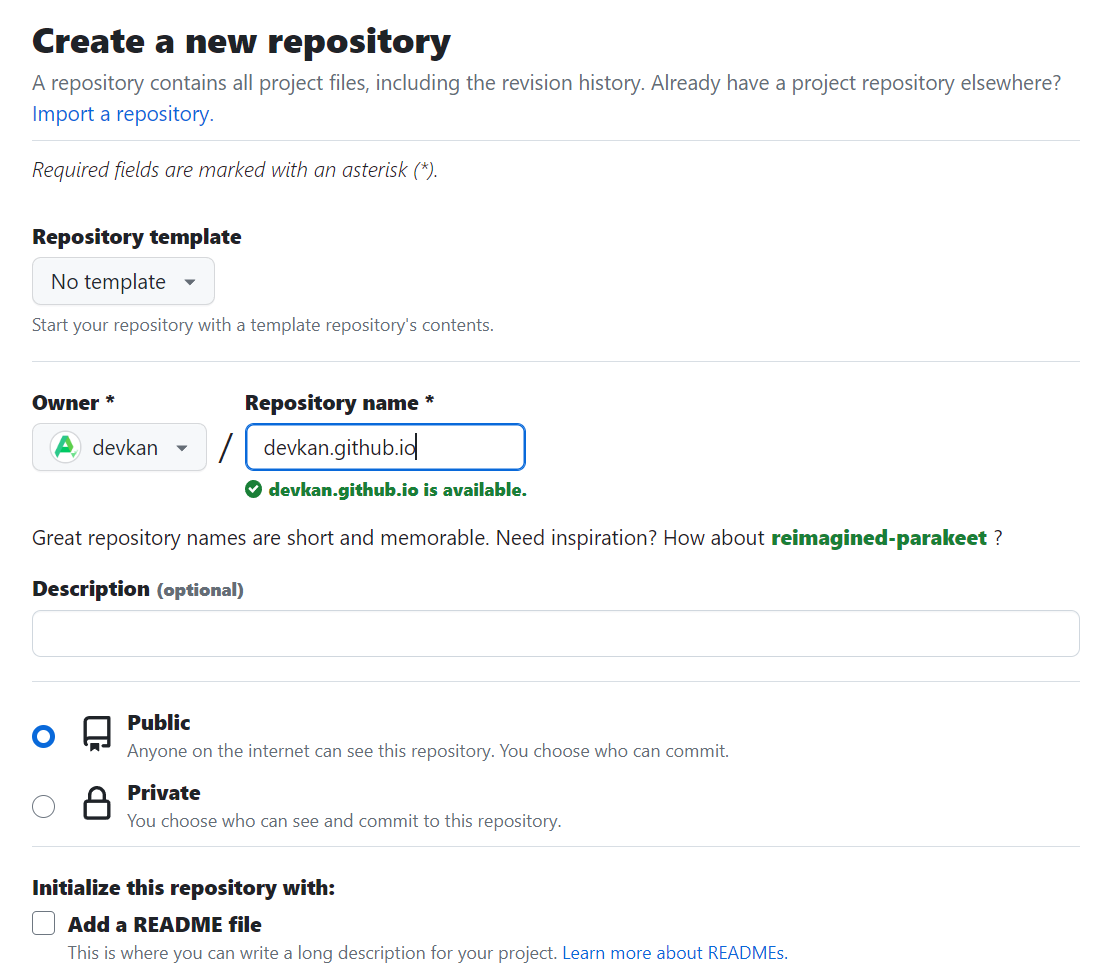 devkan.github.io repository